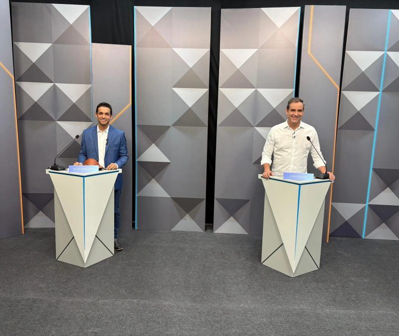 Debate RN 2º turno: Allyson e Cadu de Lula na Inter TV