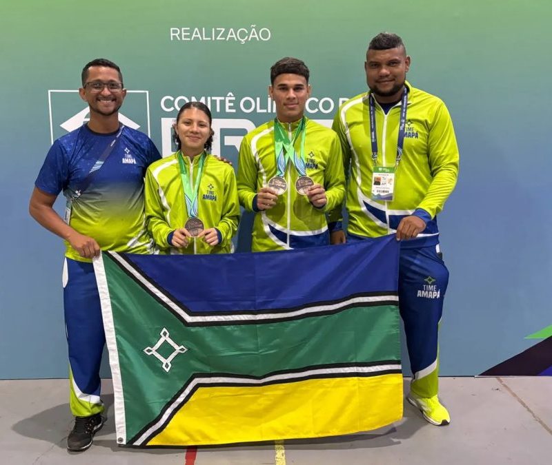 Amapá conquista dois bronzes no badminton nos Jogos da Juventude