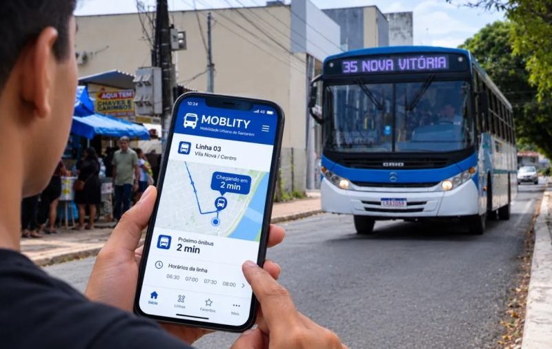 Aplicativo permite acompanhar ônibus em tempo real em Santarém; veja como usar