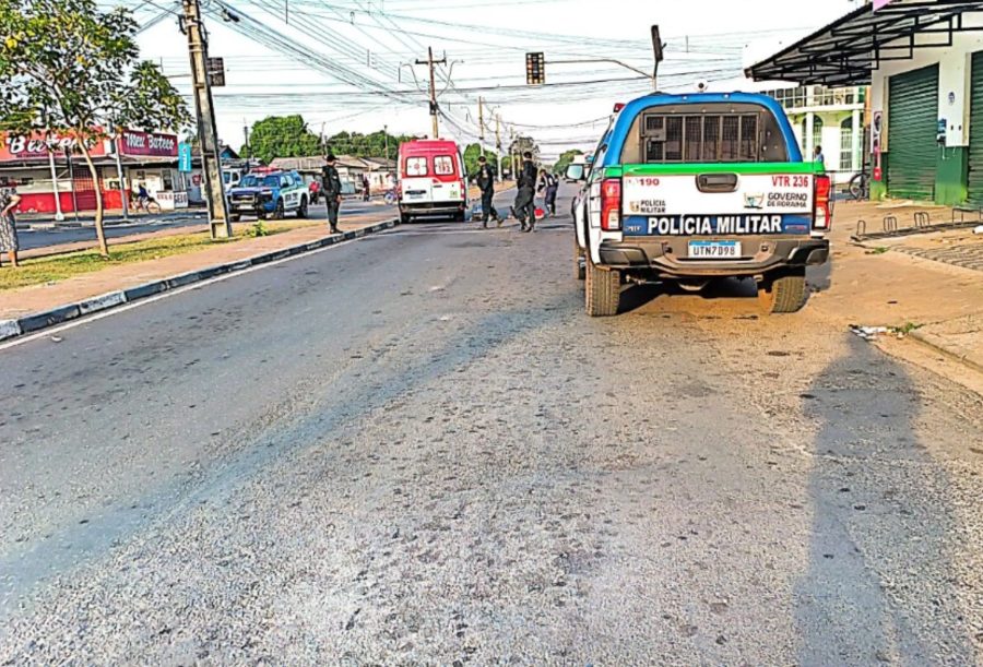 Aposentado fica ferido após ser atropelado em Boa Vista