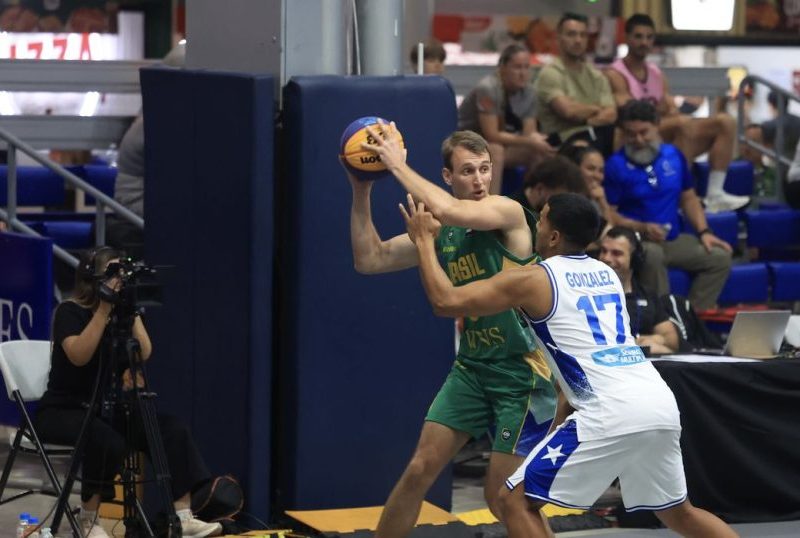 Brasil avança às quartas da AmeriCup no basquete masculino 3×3