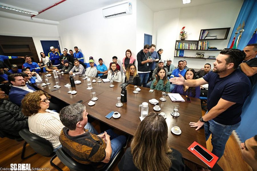 Câmara de Vereadores de Joinville promove reunião para esclarecimentos sobre atrasos de salários em obra municipal