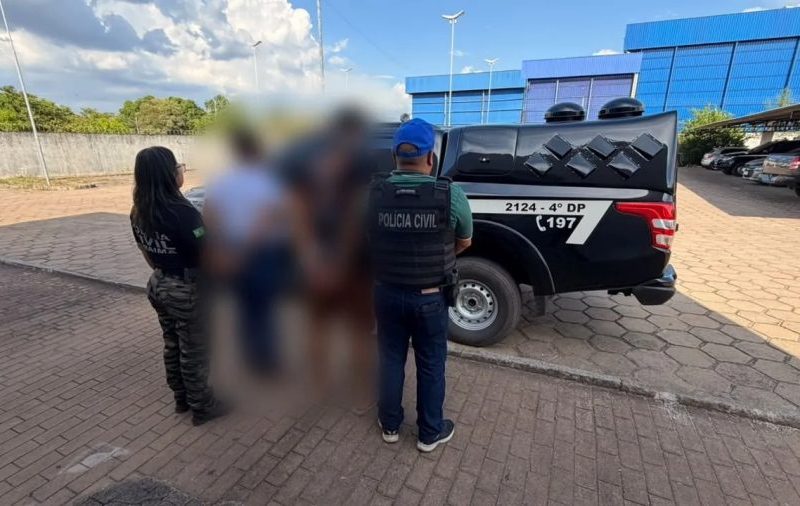 Casal é preso suspeito de sequestrar, torturar e extorquir duas pessoas em Boa Vista