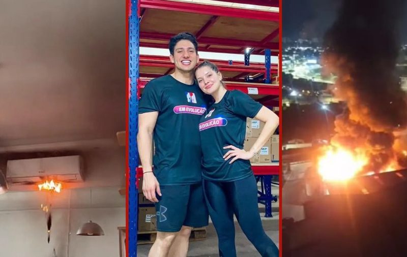 Casal que perdeu loja em incêndio teve apartamento destruído pelo fogo há 1 mês em Cuiabá