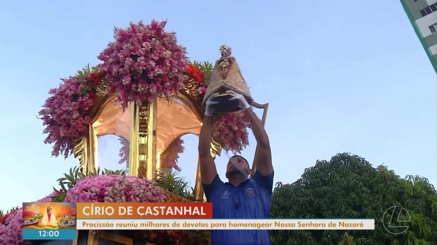 Círio de Castanhal atrai mais de 500 mil devotos em homenagem a N. Sra. de Nazaré