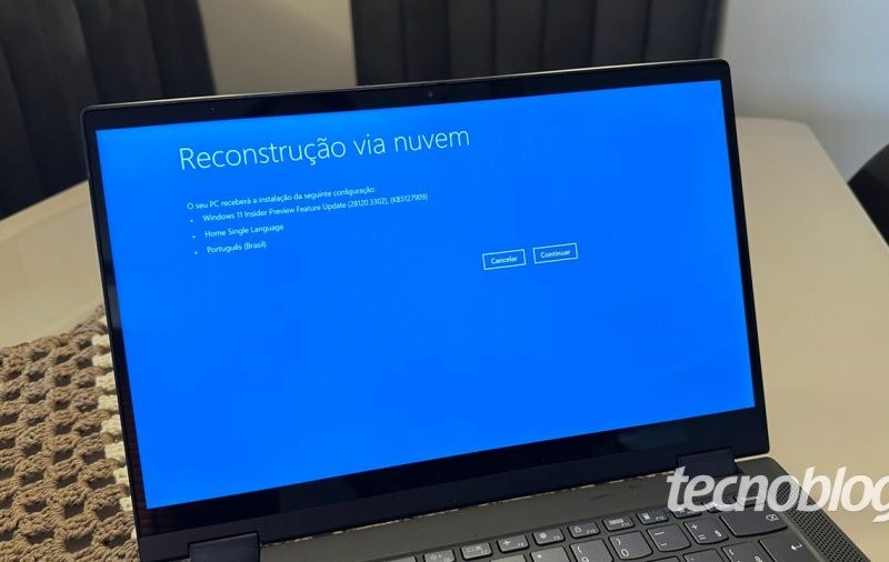 Cloud Rebuild: modo que restaura o Windows 11 a partir das nuvens é oficial