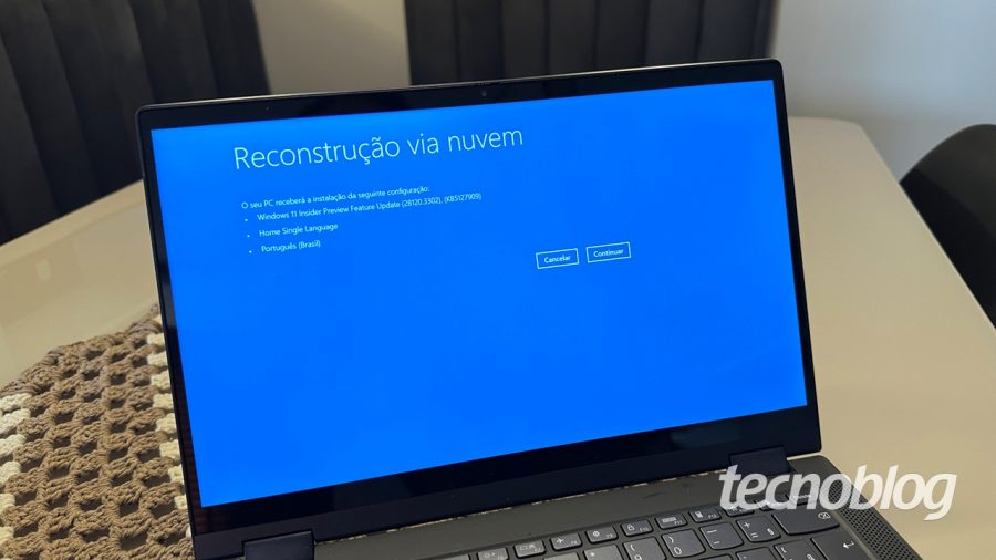 Cloud Rebuild: modo que restaura o Windows 11 a partir das nuvens é oficial