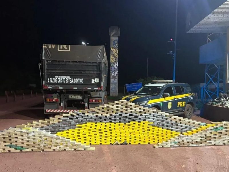 Com mais de 700 kg, PRF faz terceira maior apreensão de cocaína do ano em MS