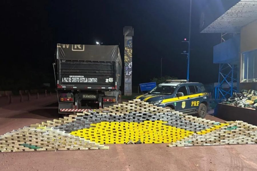 Com mais de 700 kg, PRF faz terceira maior apreensão de cocaína do ano em MS