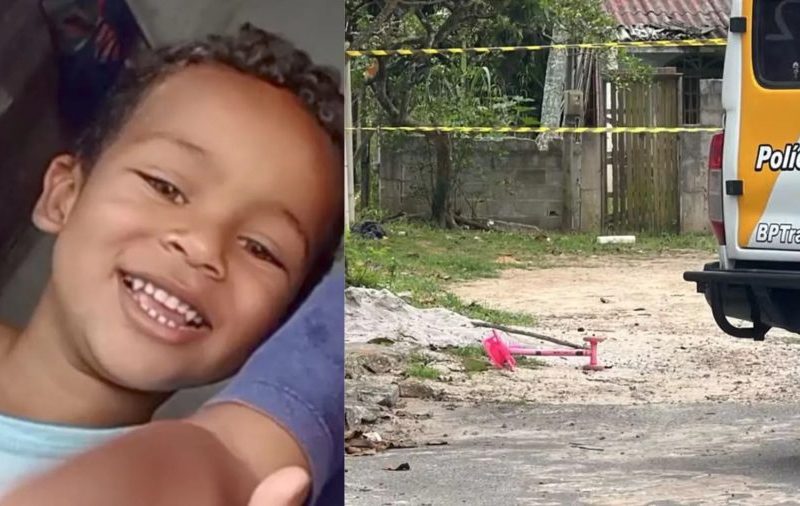 Criança de três anos com patinete morre atropelada por caminhão na Serra; VÍDEO