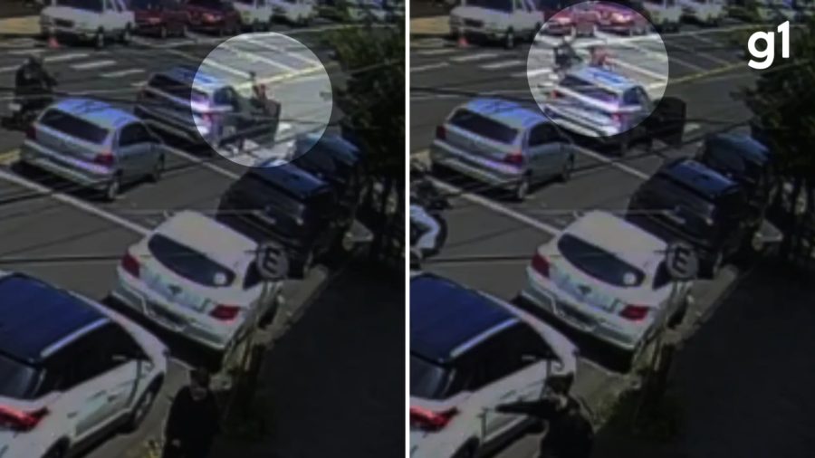 Criança é atropelada por moto na contramão ao cruzar faixa de pedestres a caminho da escola no RS; VÍDEO