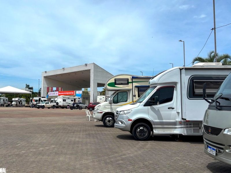Criciúma passa a contar com ponto de apoio para motorhomes no Parque das Nações