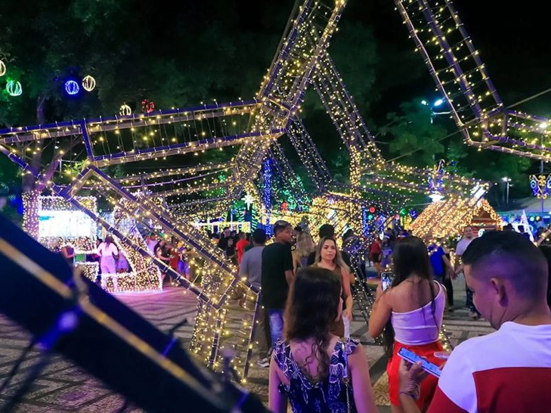 Redução de 63% no custo da decoração natalina em Rio Branco para 2026