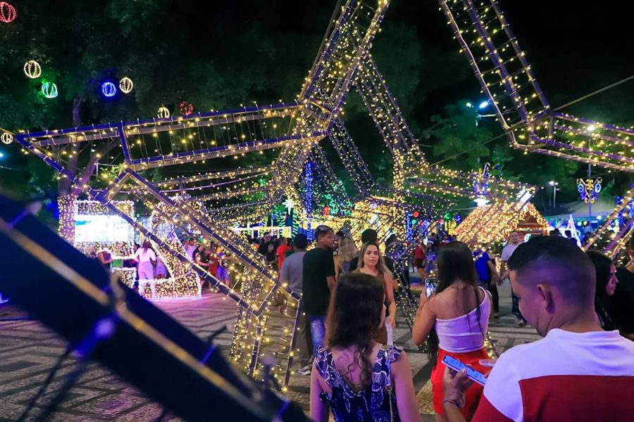 Redução de 63% no custo da decoração natalina em Rio Branco para 2026