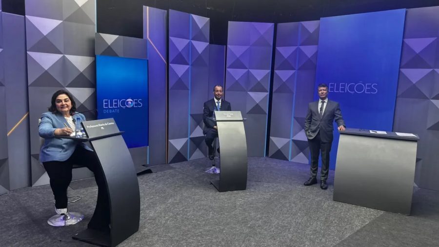 Debate entre Omar Aziz e Professora Maria do Carmo tem embate sobre corrupção e crimes ambientais no Amazonas