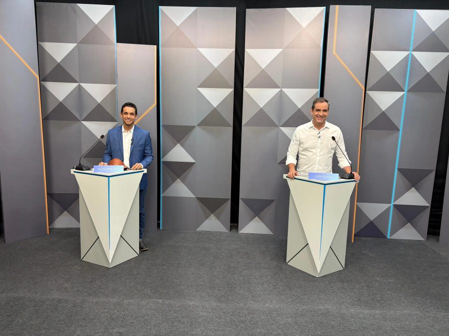 Debate no RN: Allyson e Cadu de Lula discutem corrupção, contas públicas e propostas para o estado