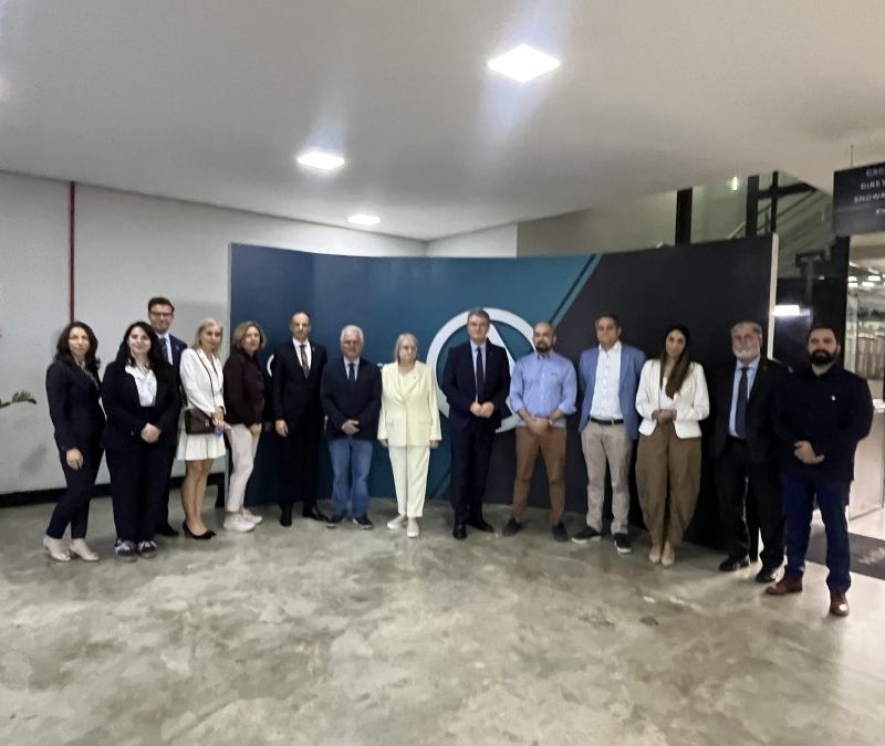 Delegação alemã visita Joinville para fortalecer parceria econômica e institucional