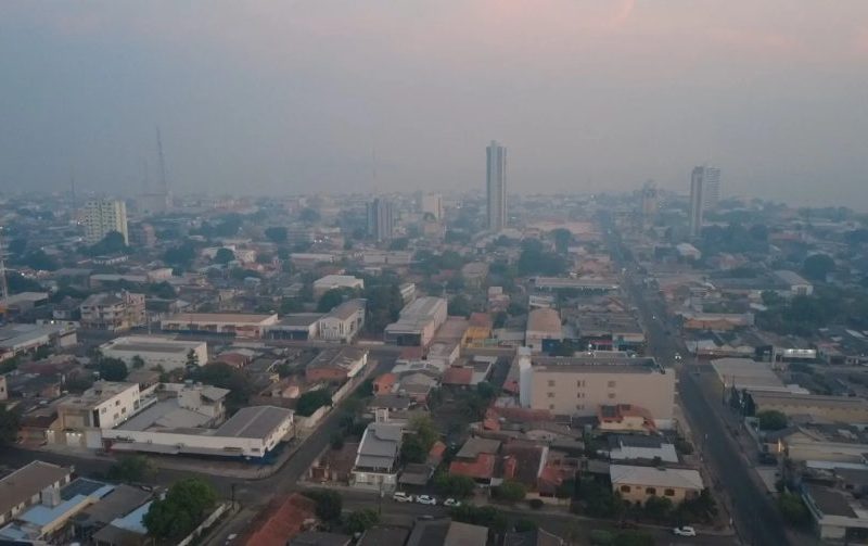 Fumaça em Santarém: qualidade do ar atinge nível crítico