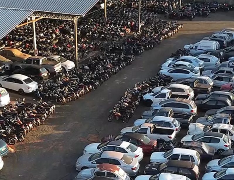 Detran notifica donos de veículos apreendidos no TO; prazo para retirada é de 10 dias