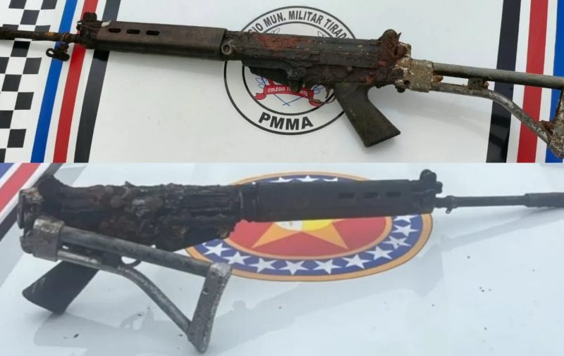 Dois fuzis são encontrados submersos no Rio Tocantins, no Maranhão, em uma semana
