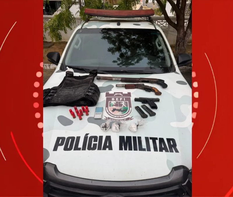 Dois homens morrem durante ação policial em Casinhas, e armas e drogas são apreendidas