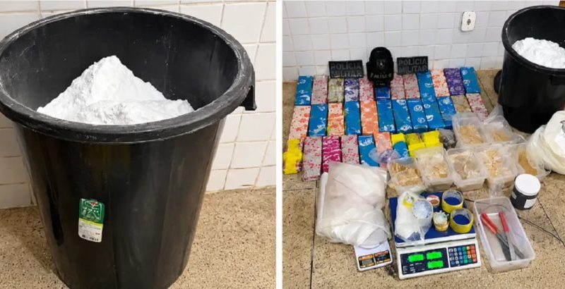 Duas pessoas são presas e 60 kg de drogas são apreendidos em São Miguel do Guamá, no Pará