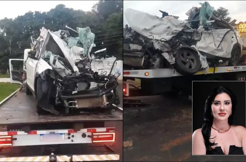 Enfermeira morre após carro bater de frente com caminhão em rodovia do interior de SP