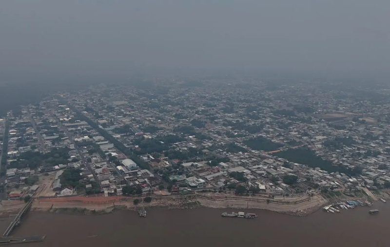 Itacoatiara enfrenta ar péssimo e fumaça no 2º turno das eleições
