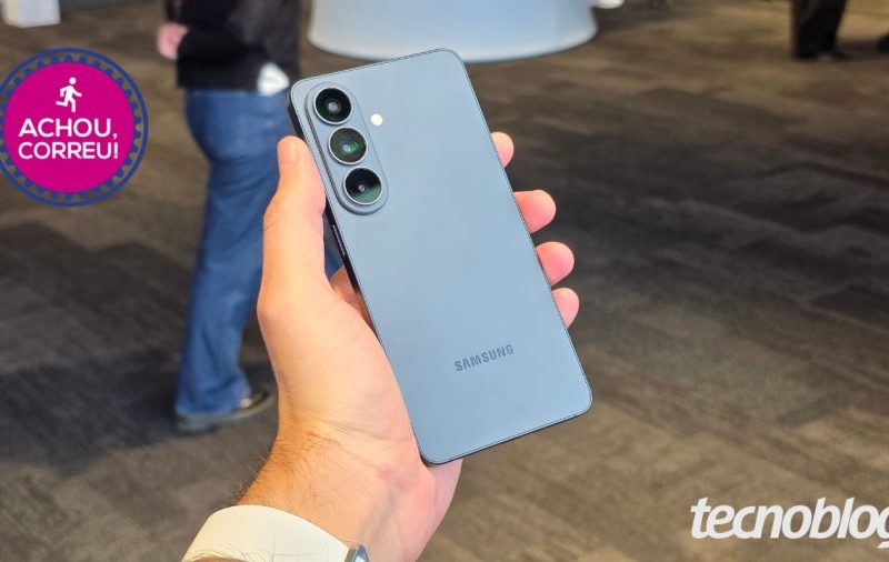 Galaxy S26 256 GB entra em oferta com 47% de desconto na Amazon