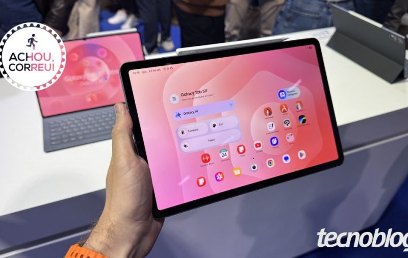 Galaxy Tab S11 5G (256 GB) entra em oferta para quem busca alto desempenho