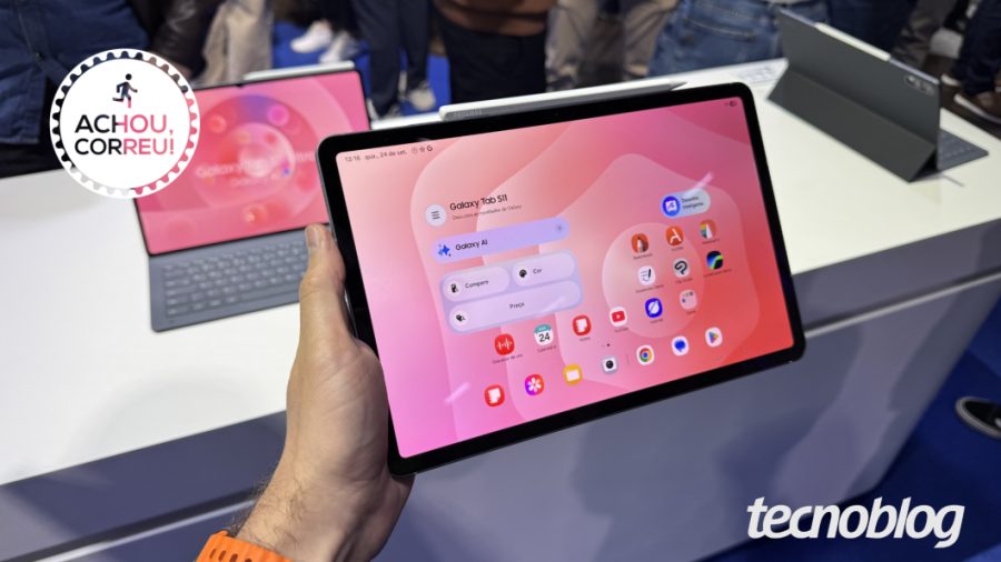 Galaxy Tab S11 5G (256 GB) entra em oferta para quem busca alto desempenho