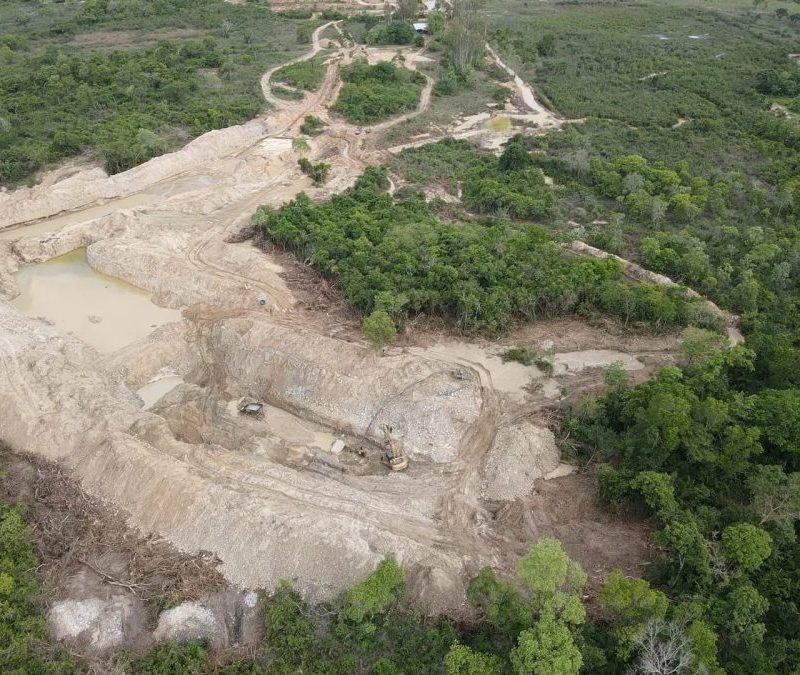 Garimpo ilegal é desativado em área de preservação no Mato Grosso