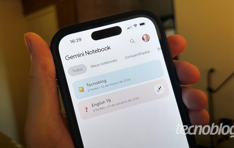Gemini Notebook agora tem gravador de áudio para palestras e reuniões
