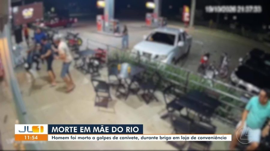 Homem é morto a golpes de canivete em posto de combustíveis em Mãe do Rio, no Pará