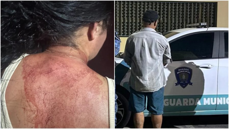 Homem que tentou matar ex-companheira e foi denunciado pela filha de 5 anos acabou detido pelo próprio filho
