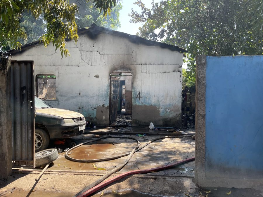 Incêndio destrói casa e móveis em Boa Vista