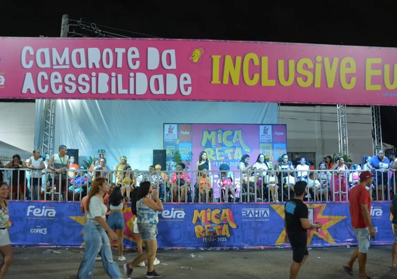 Camarote acessível na Micareta de Feira abre inscrições