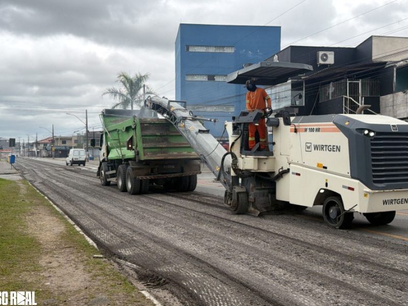 Obras de infraestrutura avançam em Itajaí