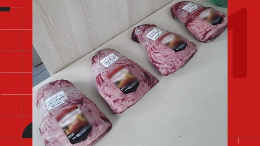 Jovem é preso com picanhas furtadas de supermercado avaliadas em quase R$ 700 em Vila Velha