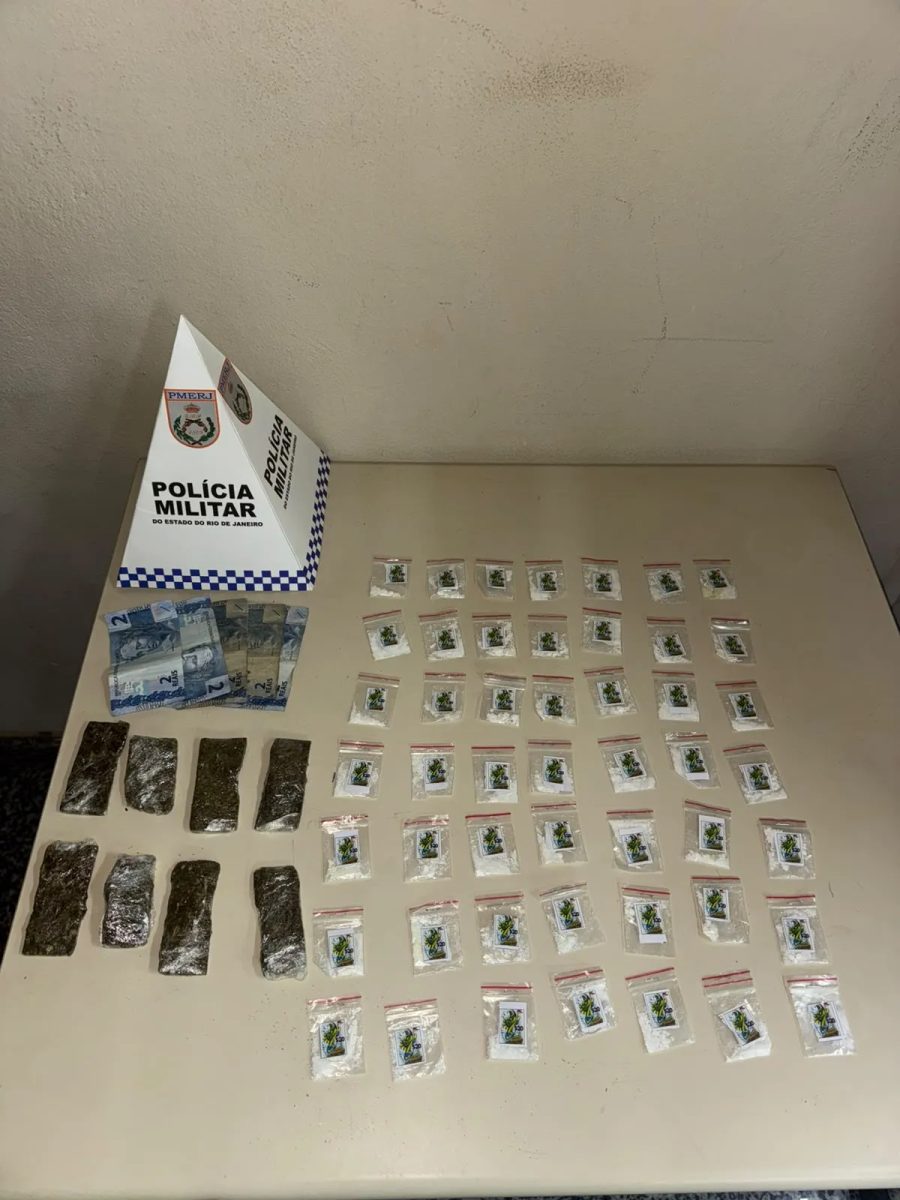 Jovem é preso suspeito de tráfico de drogas em Paraty