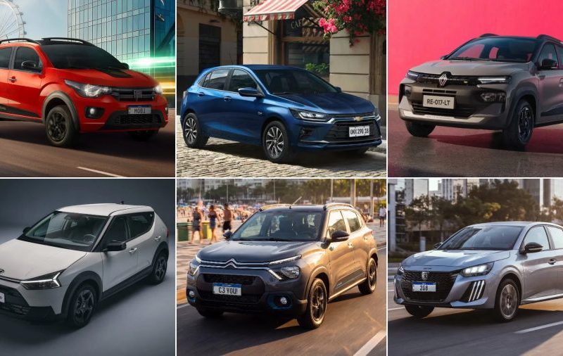 Carros até R$ 100 mil mais econômicos do Brasil em 2024