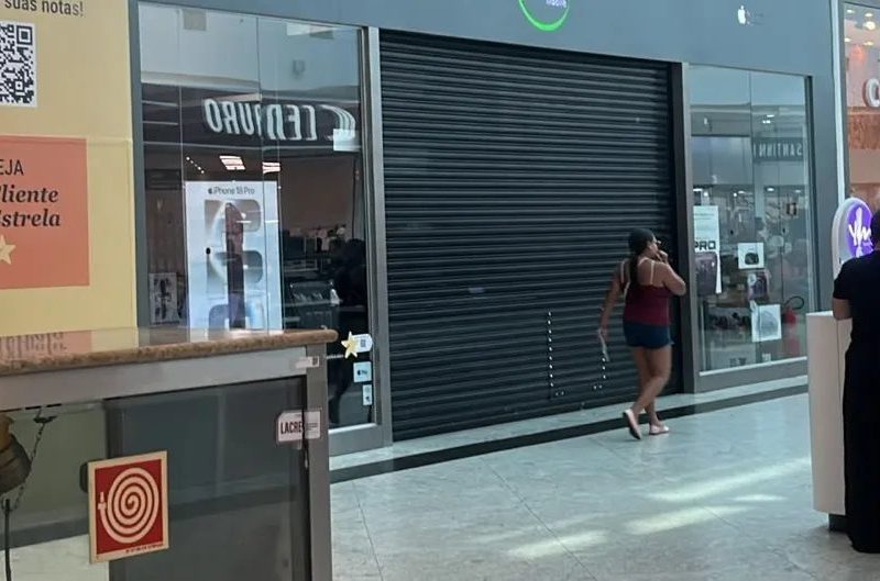 Loja tem cerca de 70 celulares roubados dentro de shopping em Belém