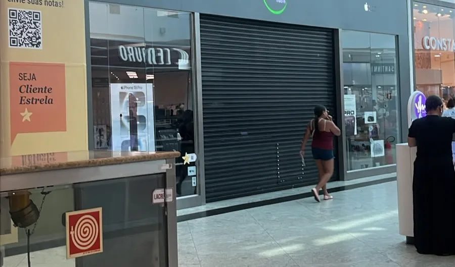 Loja tem cerca de 70 celulares roubados dentro de shopping em Belém