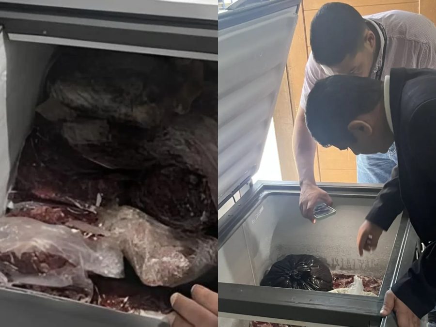 Mais de 360 kg de carne estragada são apreendidos em escolas no interior do Acre