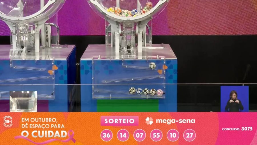 Mega-Sena 3075: sete apostas de Santa Catarina ficam a 1 número de faturar R$ 294 milhões
