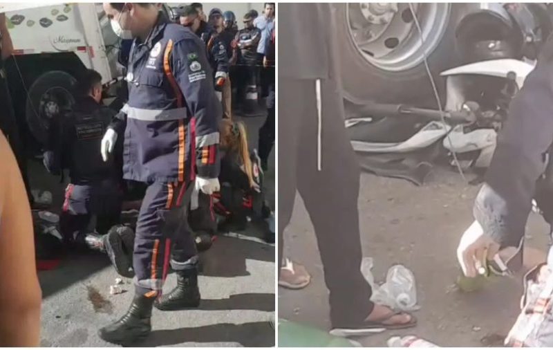 Acidente em Fortaleza: motociclista morre após batida com caminhão