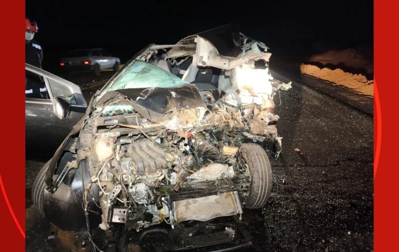 Motorista de carro morre após bater de frente com caminhão na BR-364 em Vilhena, RO