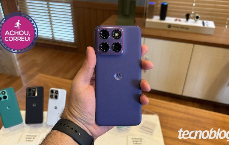 Motorola Edge 70 Fusion Plus (512 GB) atinge menor preço que já vimos