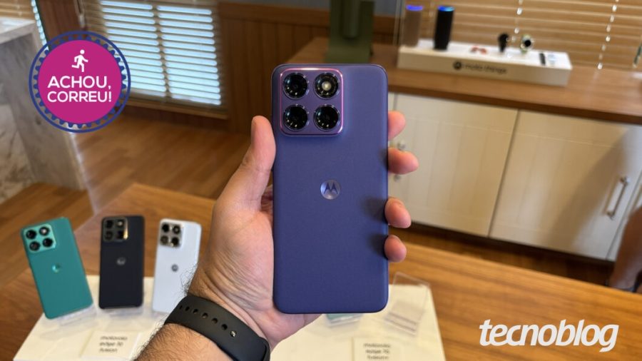 Motorola Edge 70 Fusion Plus (512 GB) atinge menor preço que já vimos