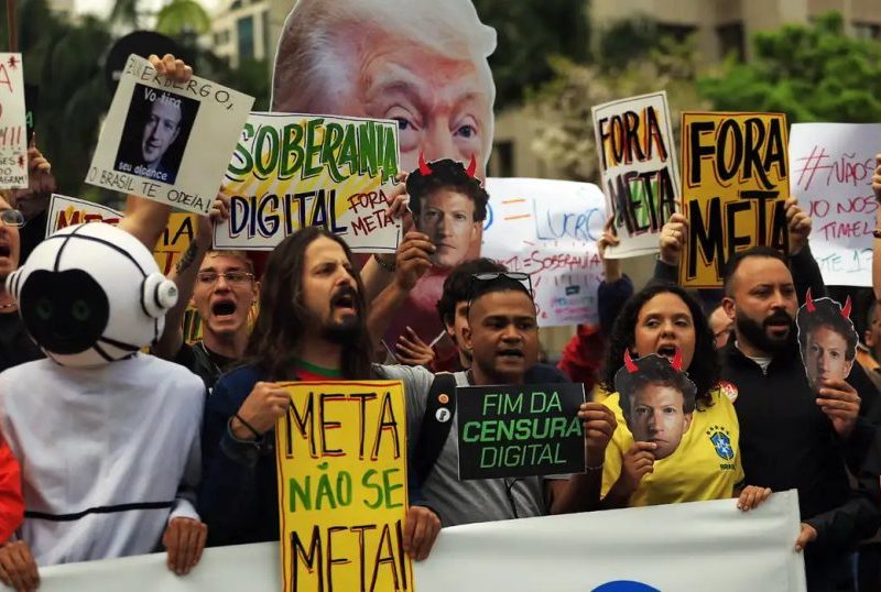 MPT vai à Justiça e pede R$ 50 milhões da Meta por assédio eleitoral